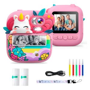 Cámara Digital Instantánea De Fotos Video Juegos Para Niños