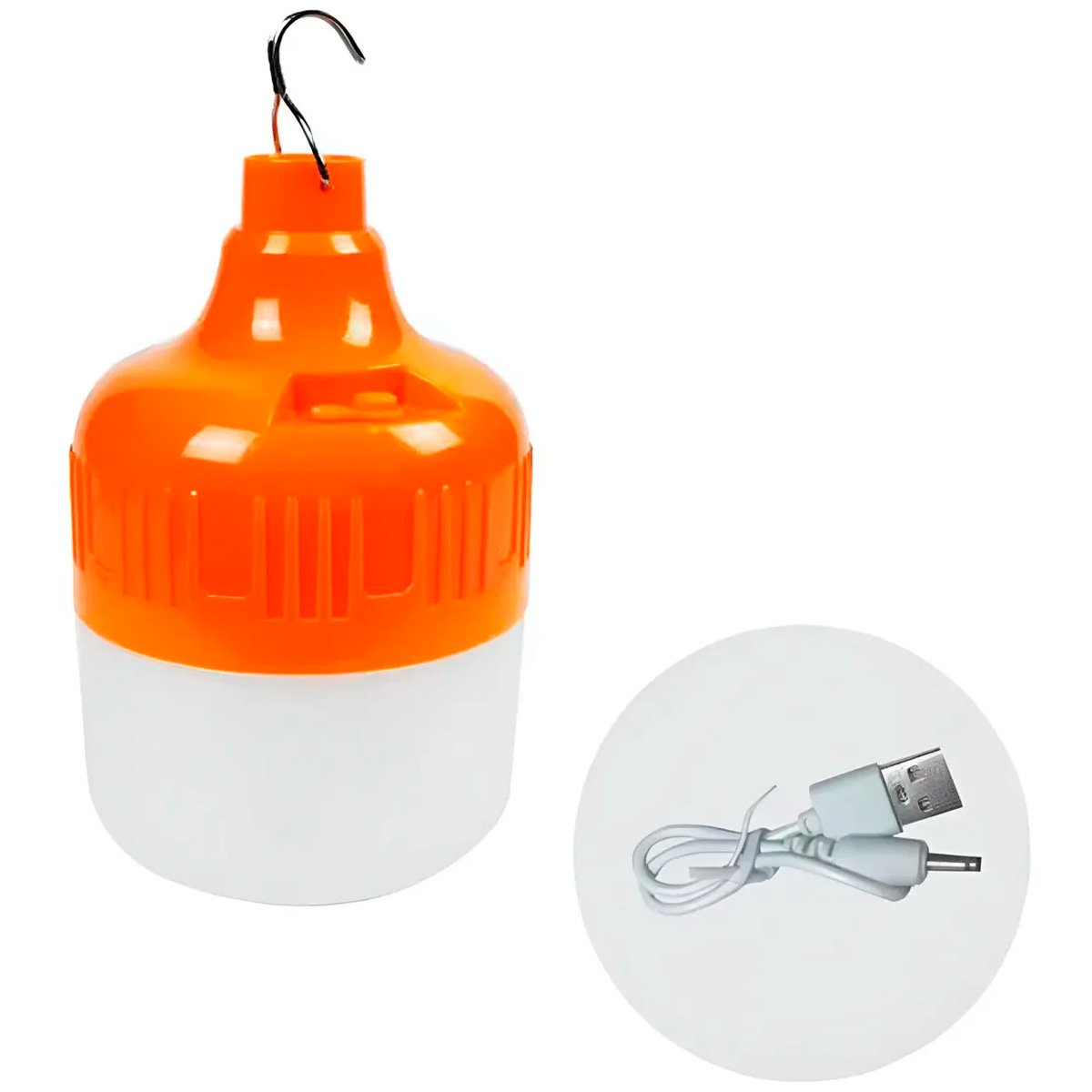 Bombillo Led Recargable Luz Blanca Fría De Emergencia - 20w