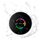 Parlante Bluetooth Resistente Agua Para Baño Ducha Y Luz Rgb