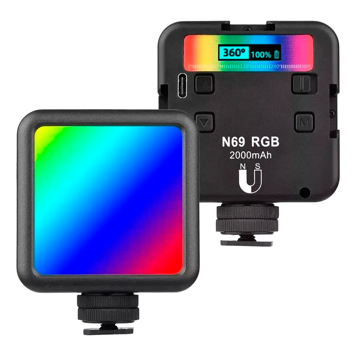 Luz Led Rgb Continua Portátil Para Fotografía O Videos - N69
