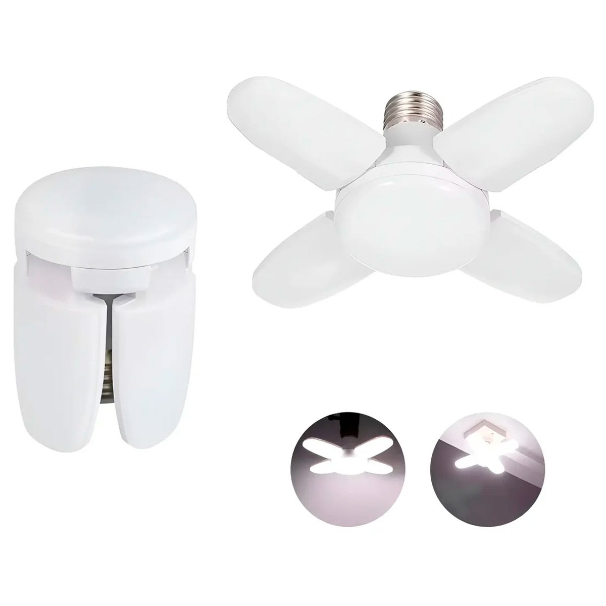 Bombillo Led 60w Con Luz Blanca Fría Para Iluminación Hogar