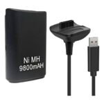 Cargador Kit Carga Y Juega Para Xbox 360 Batería De 9800mah - Artículos Altagama 1 23
