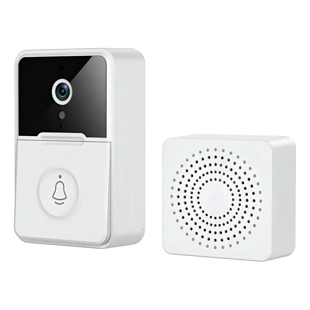 Video Portero Wifi Inalambrico App Audio Doblevia Con Timbre