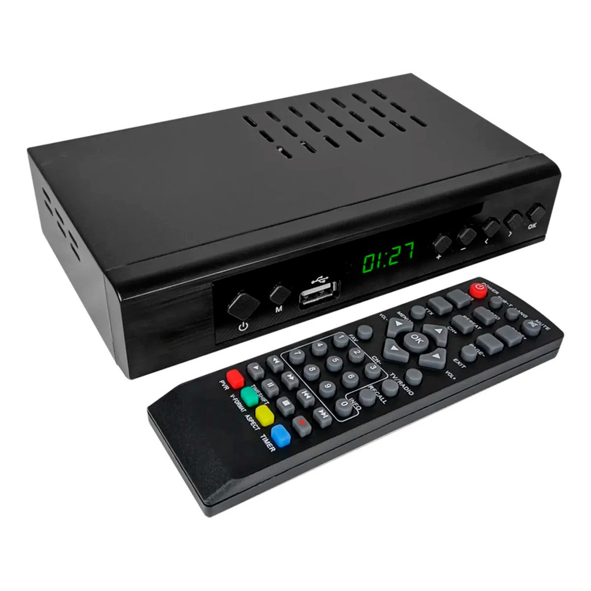 Decodificador Tdt Para Tv Digital Con Hdmi Antena Y Control
