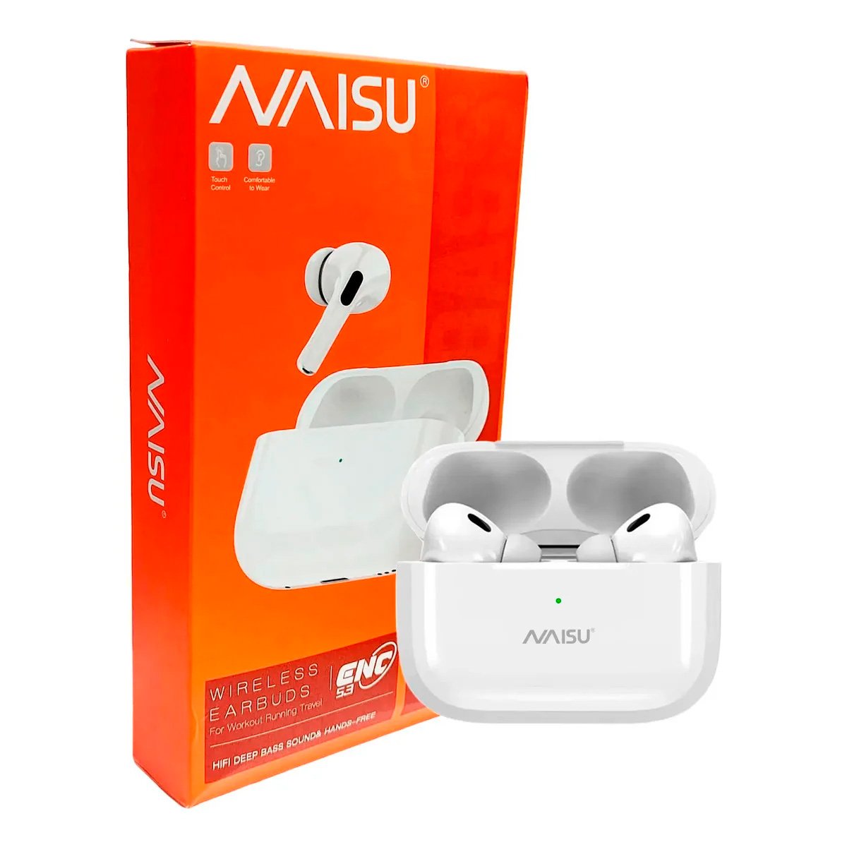Audífonos Con Bluetooth Inalámbricos Estuche De Carga Naisu