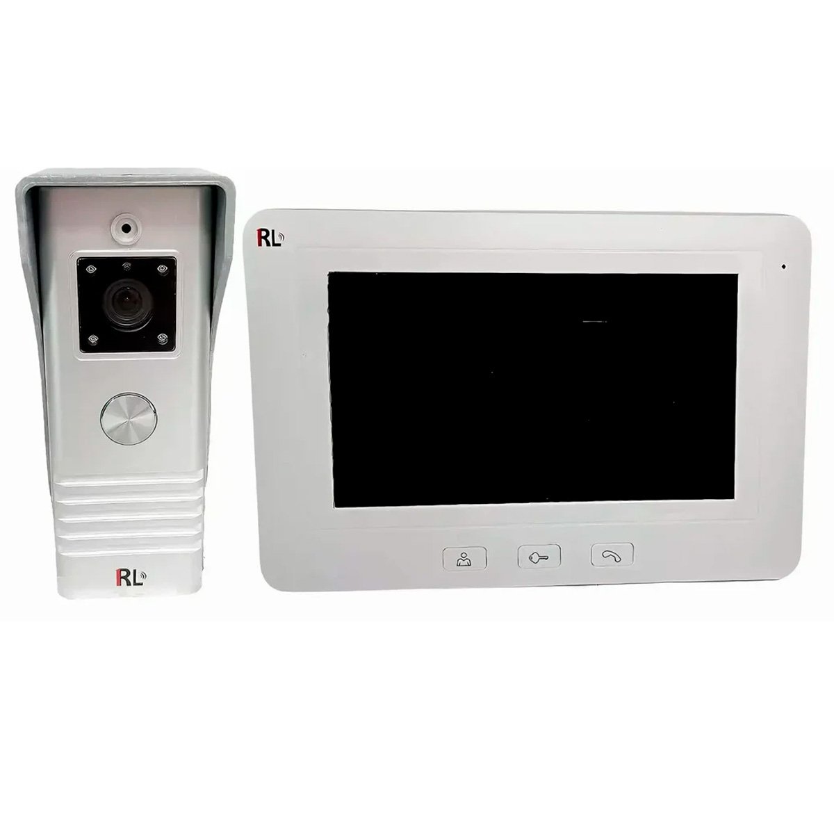 Kit Video Portero  Audio Doble Vía Y Monitor Color 3 Botones