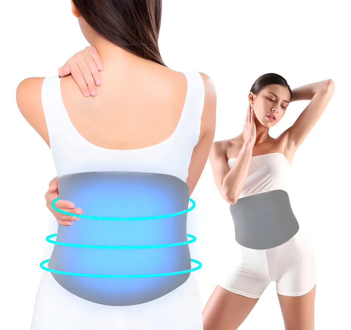 Compresa De Gel Alivio En La Espalda Para Terapia Calor Frío