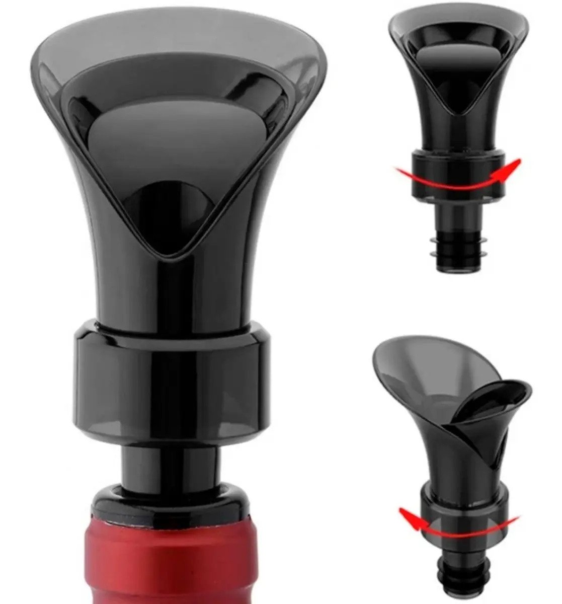Tapa Dosificador Aireador Para Botellas Vino Otros Licores