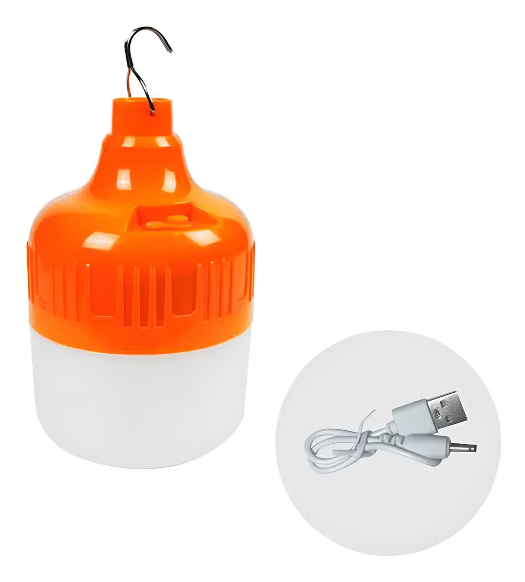 Bombillo Led Recargable Luz Blanca Fría De Emergencia - 20w