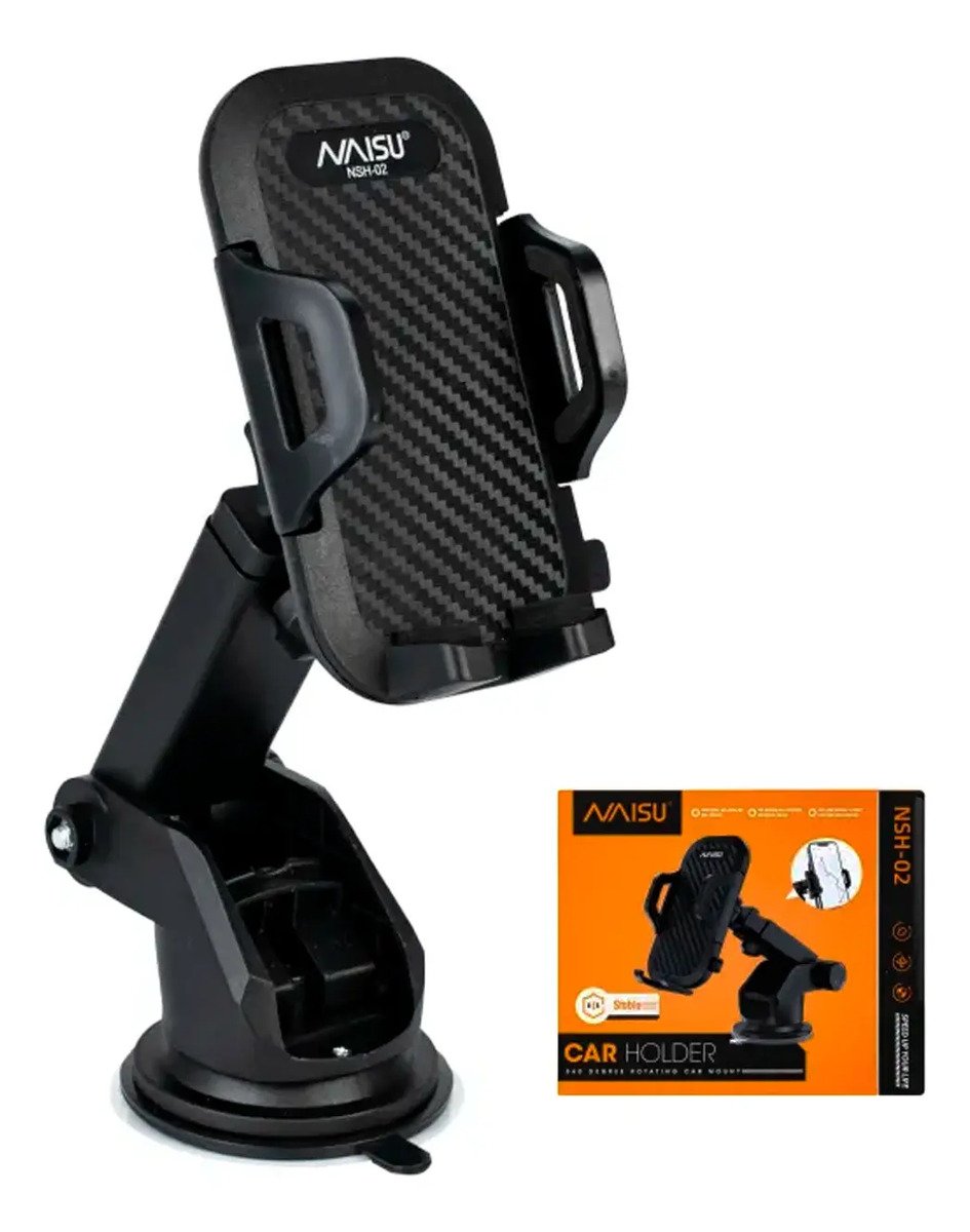 Soporte Celular Para Carro Con Ventosa Ajustable Extensible