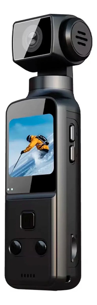 Cámara Deportiva Acción 4k Lente Rotativo 270° + Accesorios