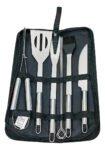 Kit Parrillero Set Bbq Para Asados 9 Utensilios Con Estuche