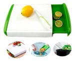 Tabla De Picar Cortar Con Recipientes Laterales Multifuncion