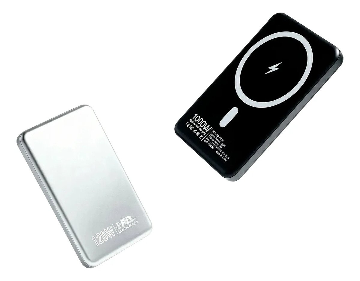 Power Bank Magnética Portátil 10000mah De Carga Inalámbrica