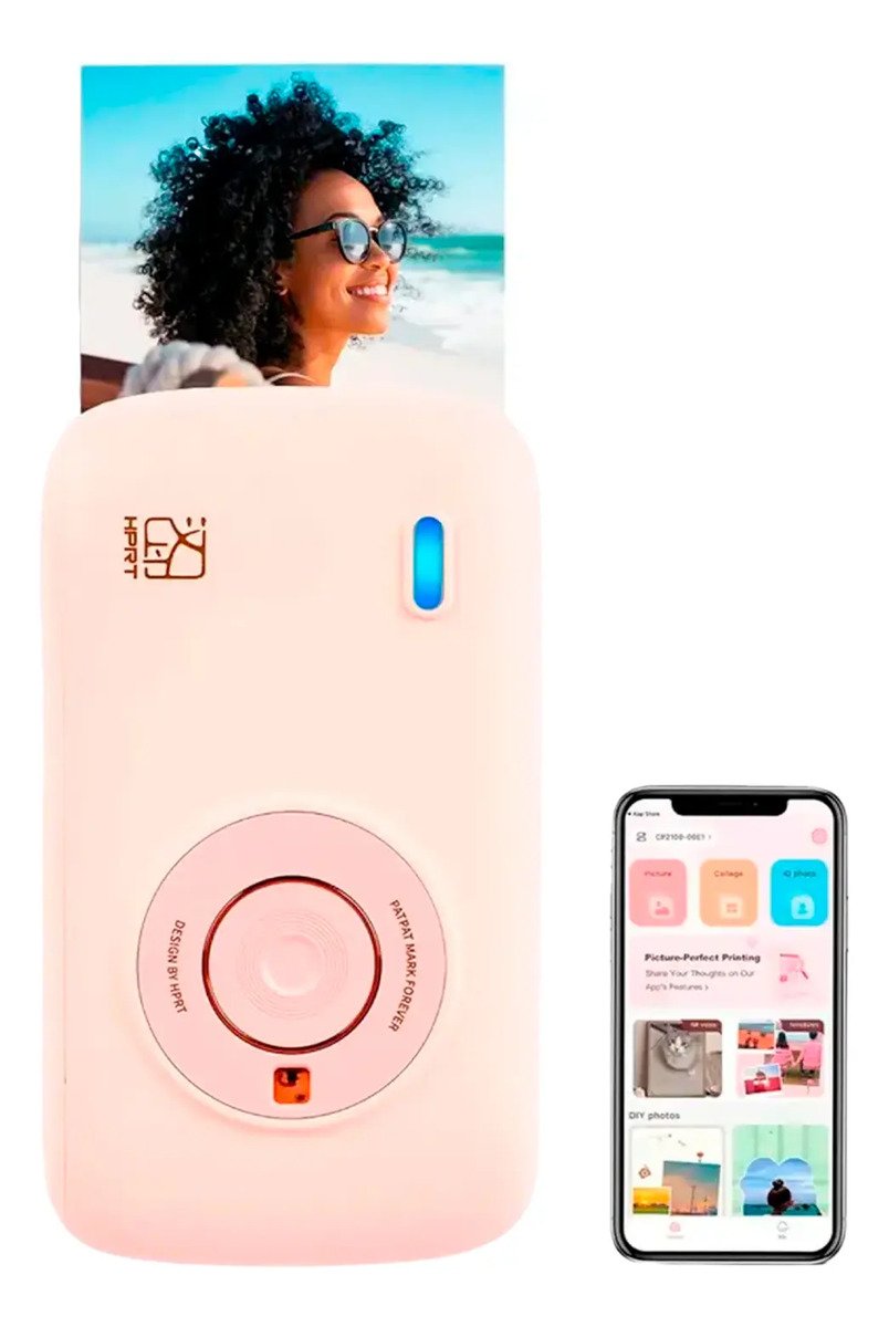 Mini Impresora Térmica Portátil Bluetooth Fotografía A Color