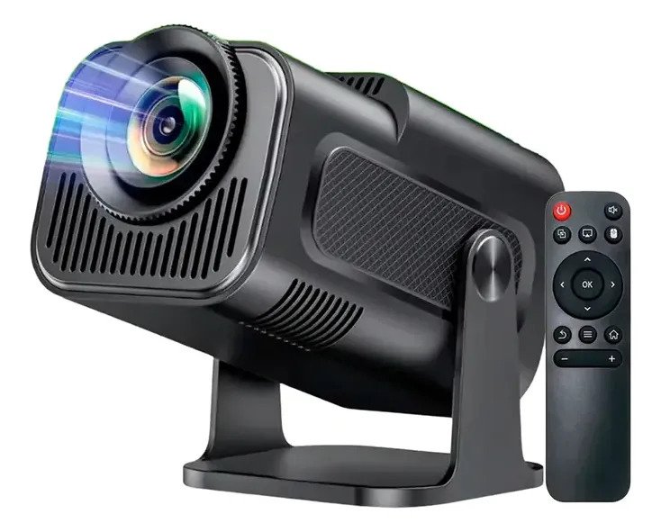 Proyector Mini Inteligente Video Cine En Casa Wifi + Control
