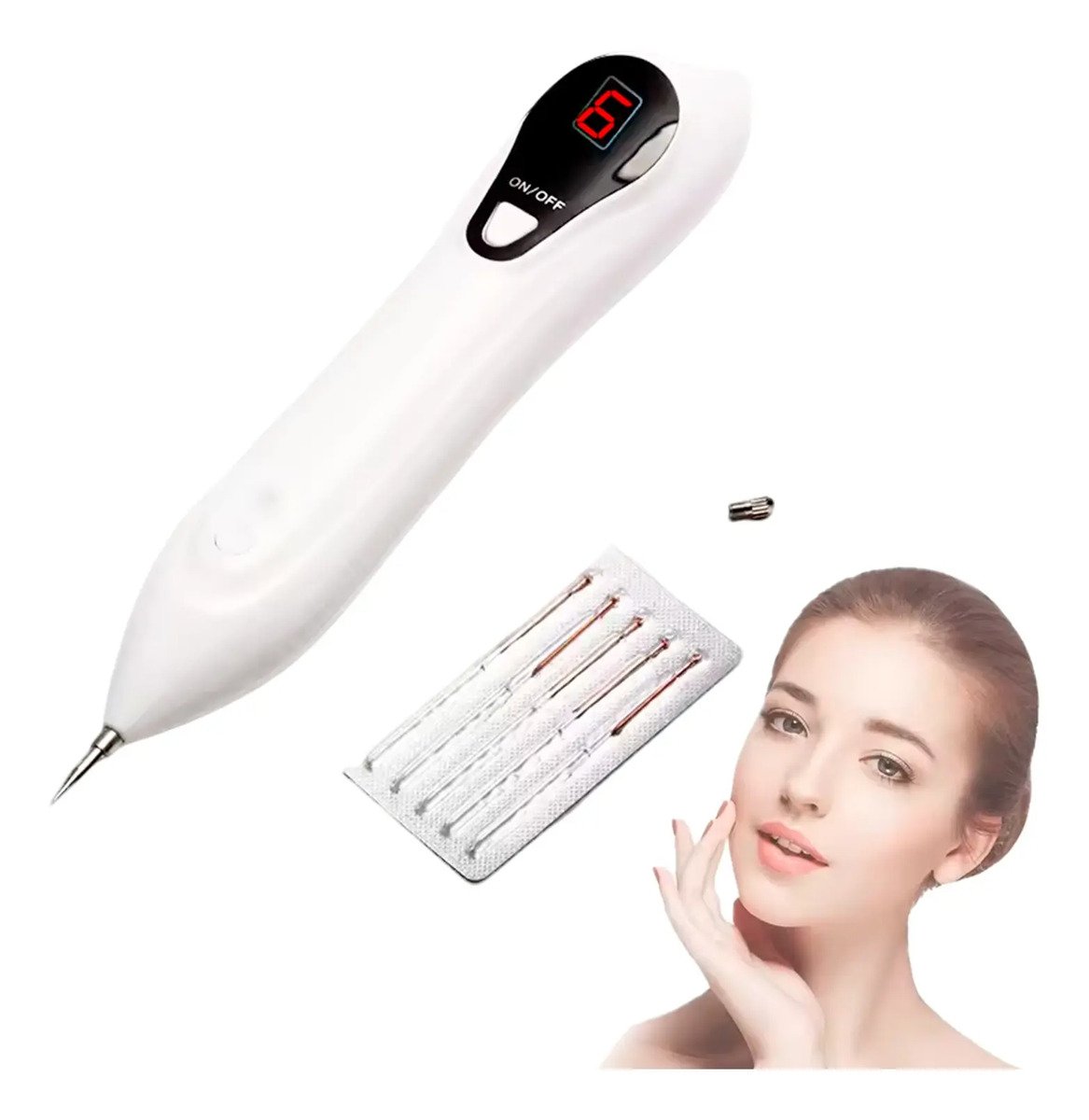 Cauterizador Removedor De Verrugas Pecas Manchase Recargable