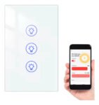 Interruptor Inteligente 3 Botones Compatible Alexa Y Google