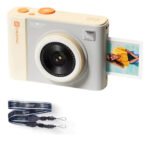 Cámara Instantánea Fotográfica + Cartucho 20 Hojas + Cordón