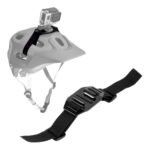Soporte Base Montura De Casco Bicicleta Para Camara Gopro