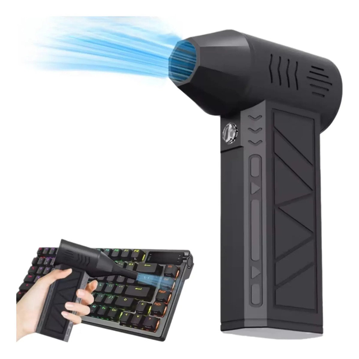 Mini Soplador Jet Fan Ventilador A Chorro Sopladora Portátil