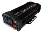 Inversor De Corriente 500w 12v A 110v Doble Enchufe Y Usb
