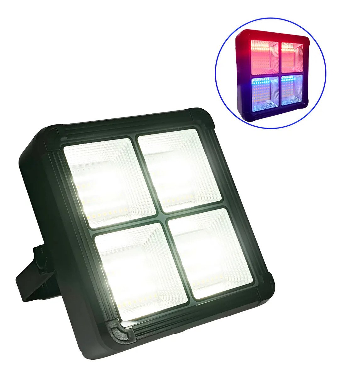 Reflector Lámpara Led Solar Exterior Carga Portátil De 120w