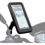 Soporte Ajustable 360° Para Celular Fijado En El Espejo Moto