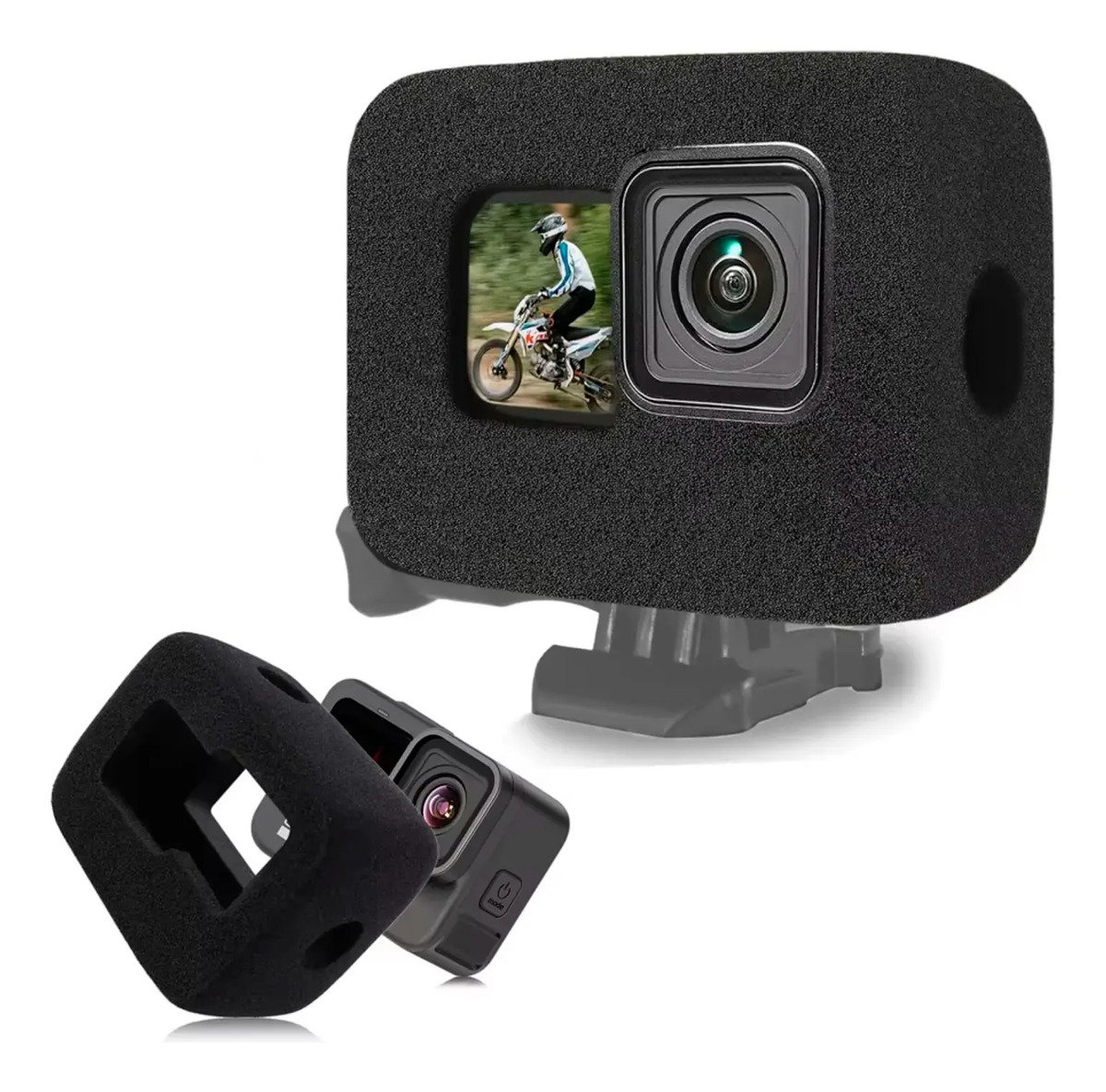Funda De Espuma Reductor De Ruido Para Gopro 9 10 11 12 Y 13