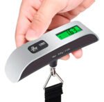 Báscula Pesa Portátil De Mano Para Maleta O Bolso De Viaje