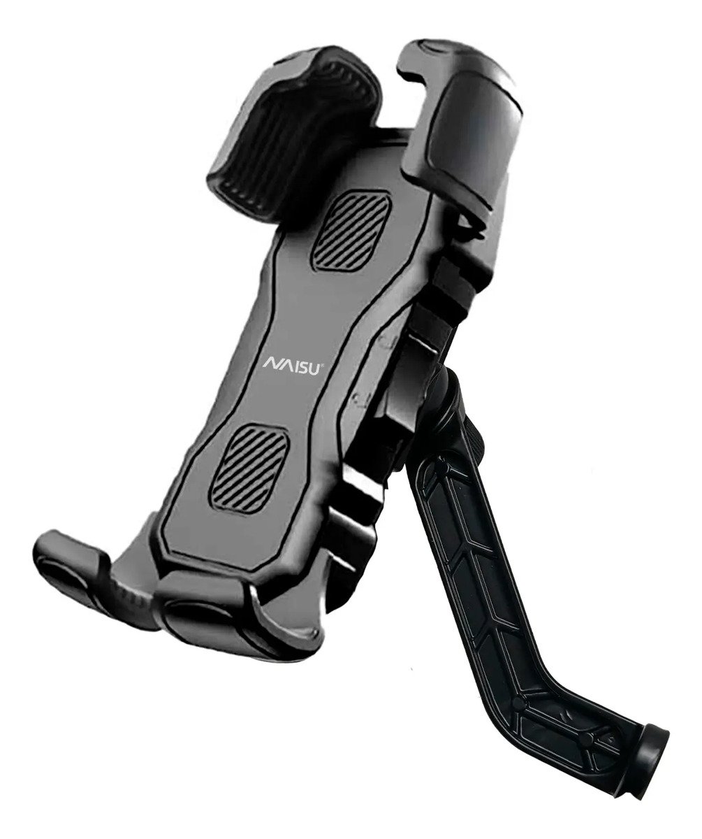 Soporte Holder Ajustable Celular Para Moto Fijado Al Espejo