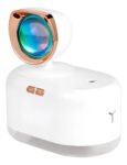 Difusor De Aromas Humidificador Luces Con Lampara Atardecer