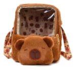 Morral Bolso Cruzado Infantil Maleta Para Niños De Capibara