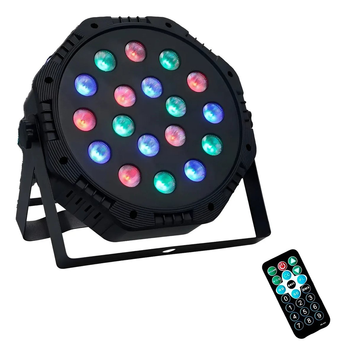 Luces Led Para Escenario Discoteca Fiesta Con Control Remoto