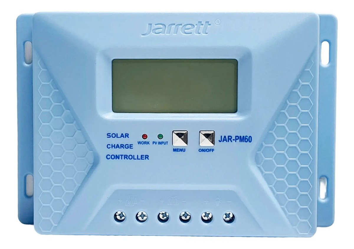 Regulador Controlador De Carga Solar De 60a 12/24v Usb Dual