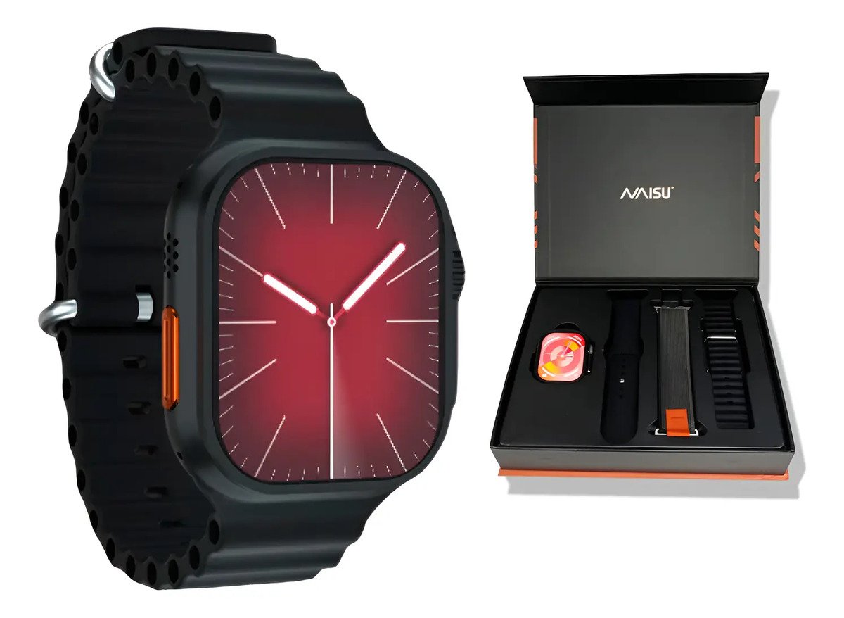 Reloj Smart Watch Bluetooth Llamadas + 3 Pulsos Ns-9 Ultra 2