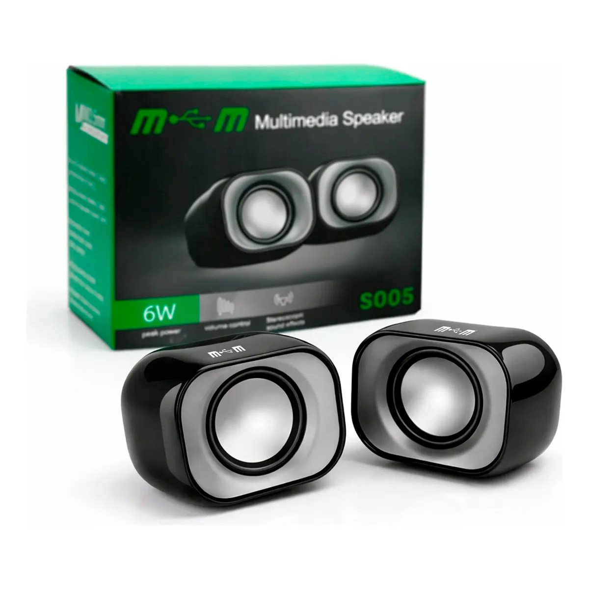 Mini Parlantes Altavoz Doble De Cable Para Pc Plug 3.5mm USB