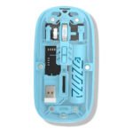 Mouse 2 En 1 Bluetooth O Usb Para Pc Celular Y Tablet Azul - Artículos Altagama 1 a13