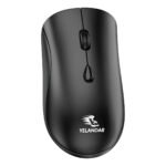 Mouse Óptico Inalámbrico Ergonómico Con Receptor Usb 1200dpi