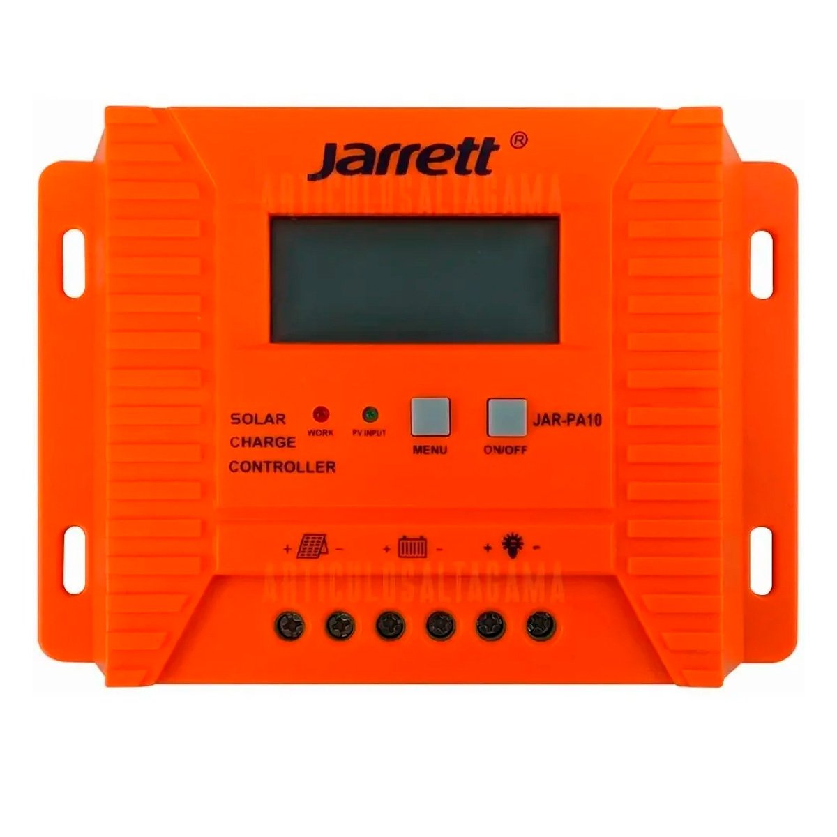 Controlador Regulador De Carga 10a 12/24v Pwm Solar Jarrett