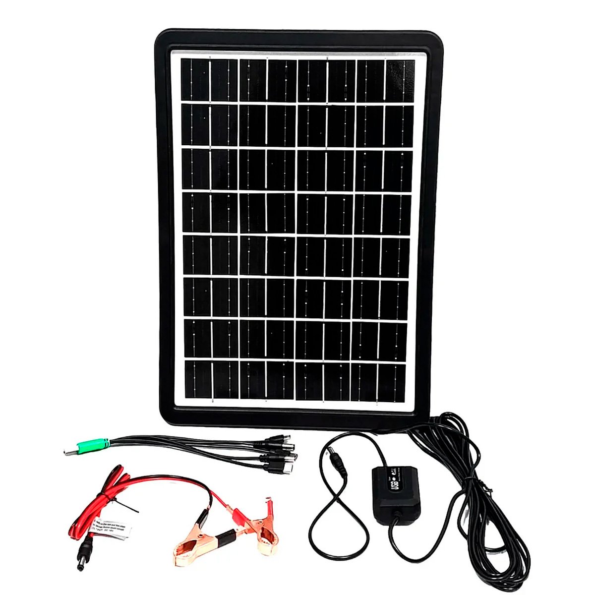 Panel Solar 15w Portátil Carga 6v 9v 16v Celulares Baterías