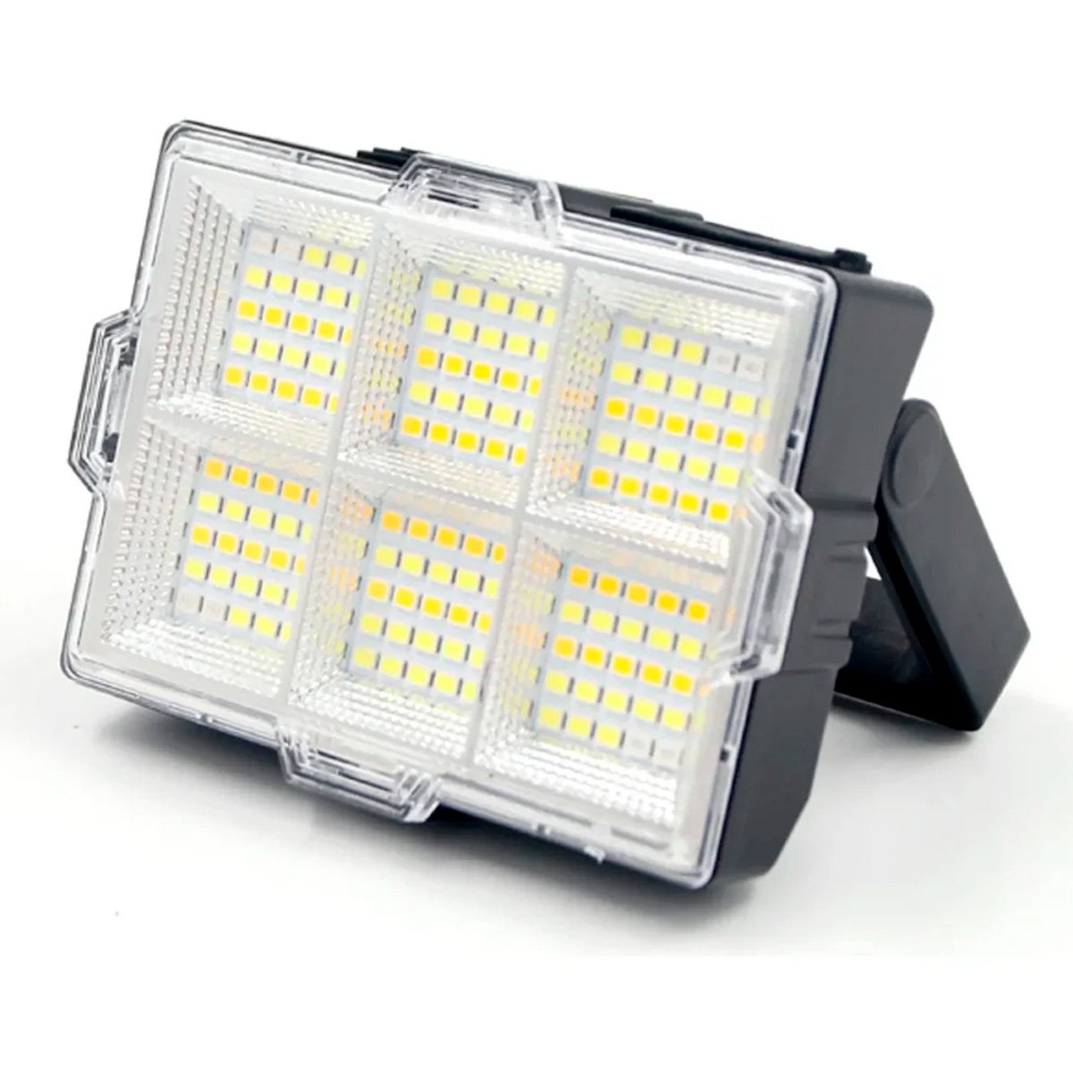 Mini Lámpara Con Panel Solar Recargable Y 4 Modos De Luz Led