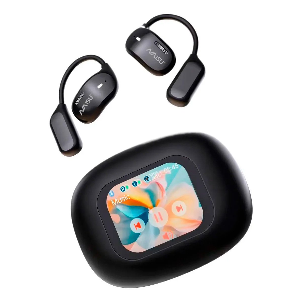Auriculares Inalámbricos Deportivos Estuche Pantalla Táctil