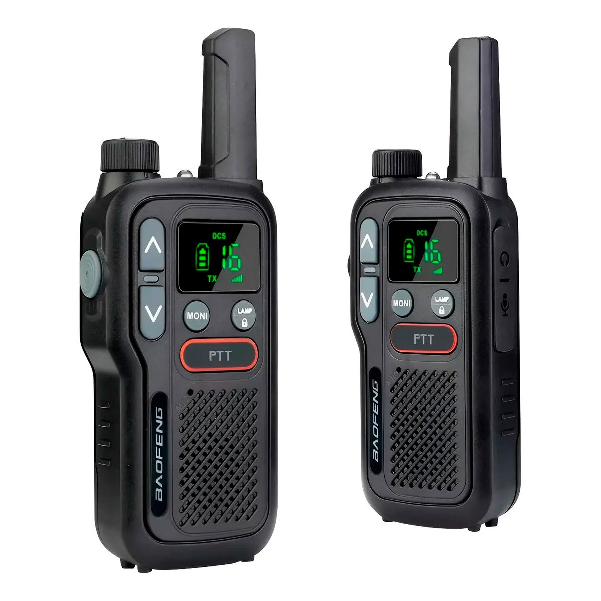 Combo de 2 Radio Teléfono Walkie Talkie Recargables Baofeng T18