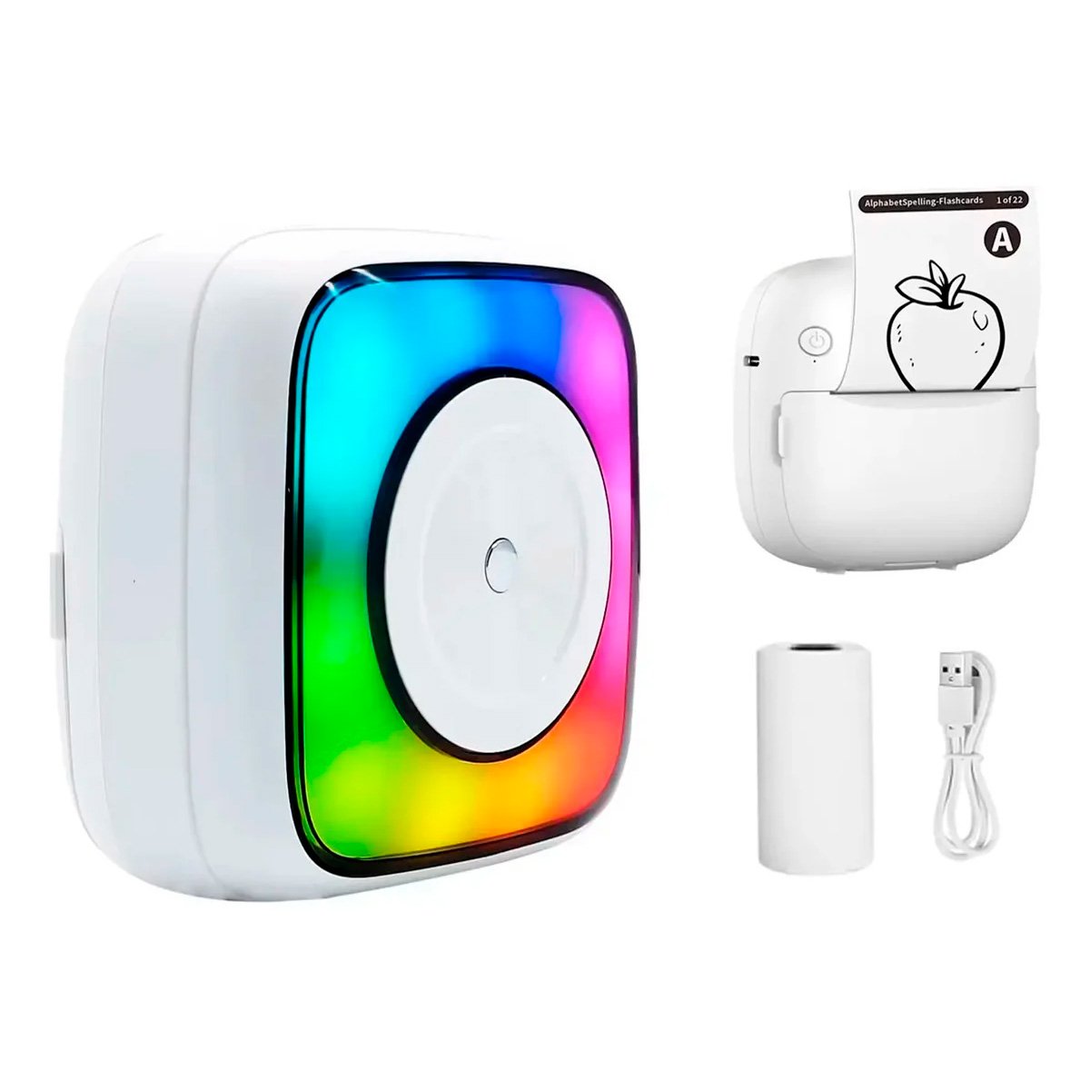 Mini Impresora Térmica Portátil Sin Tinta Recargable Celular