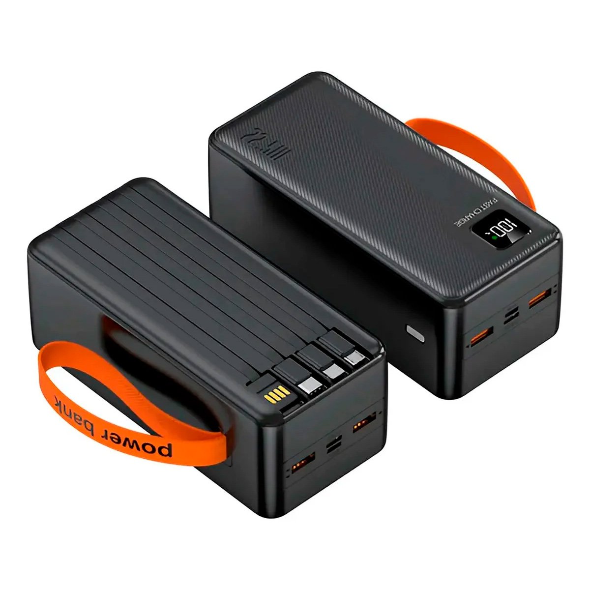 Power Bank Portátil 50000mah 22.5w Carga Multi Dispositivos