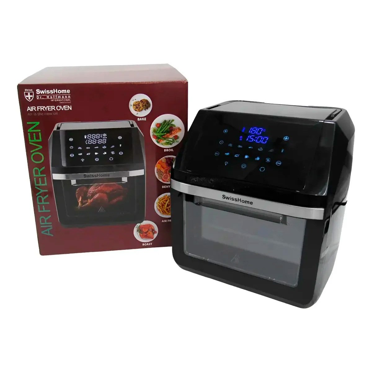 Freidora Sin Aceite Airfryer Xxl Horno De 12 Litros - Grande
