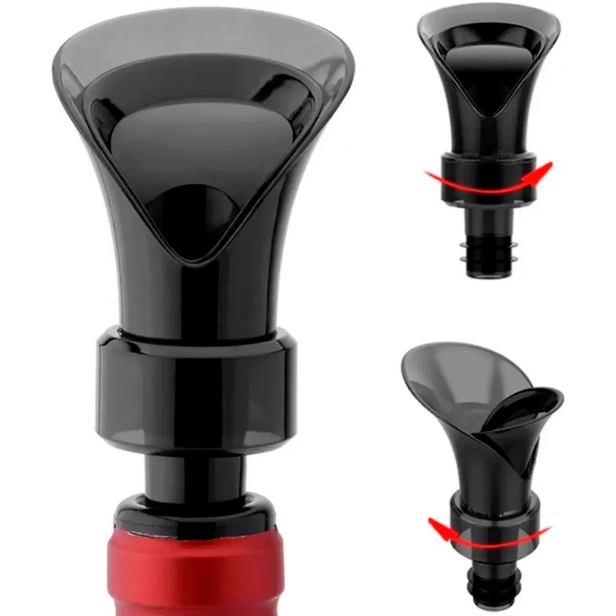 Tapa Dosificador Aireador Para Botellas Vino Otros Licores