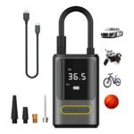 Compresor Inflador De Llantas Portátil Para Carro Moto Balón