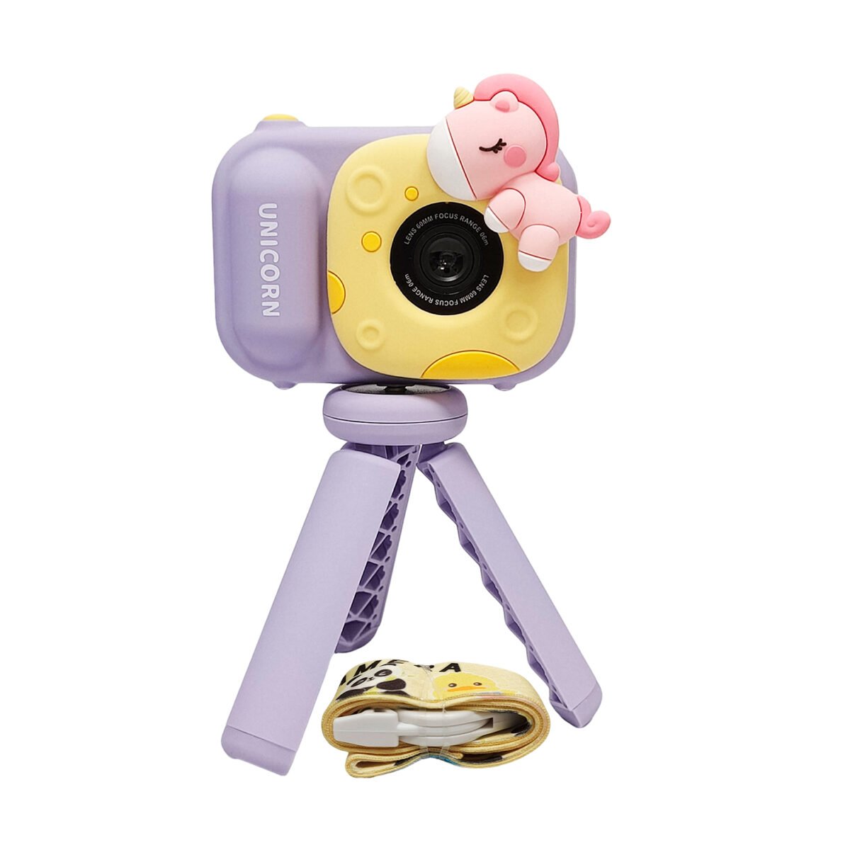 Cámara Digital Para Niños Con Trípode Doble Lente Y 3 Juegos